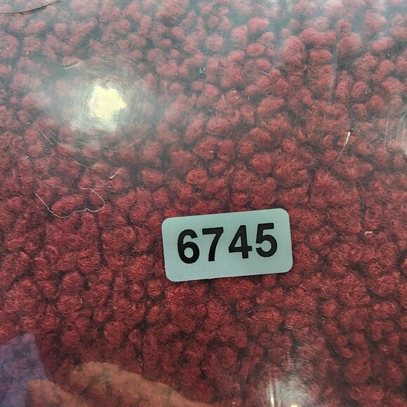 Womens Red American Eagle Sherpa Crop Sweater Crew Neck Long Sleeve Size S - Picture 11 of 11